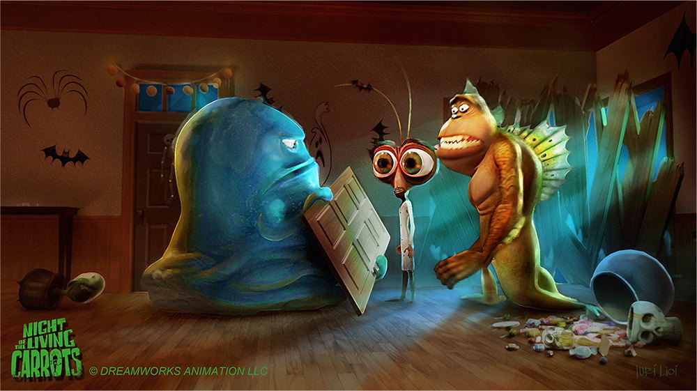 Monsters vs. Aliens: Night of the Living Carrots, still 2 of 8