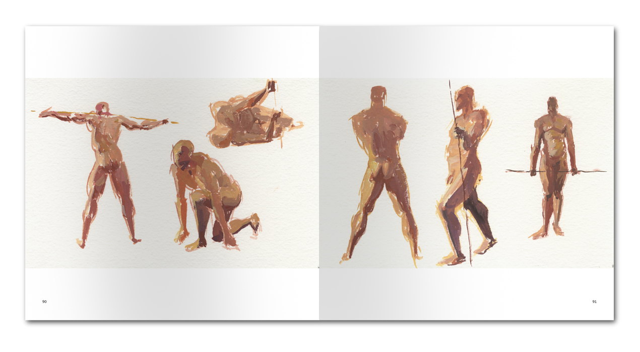 The Figure in Gouache, still 5 of 9