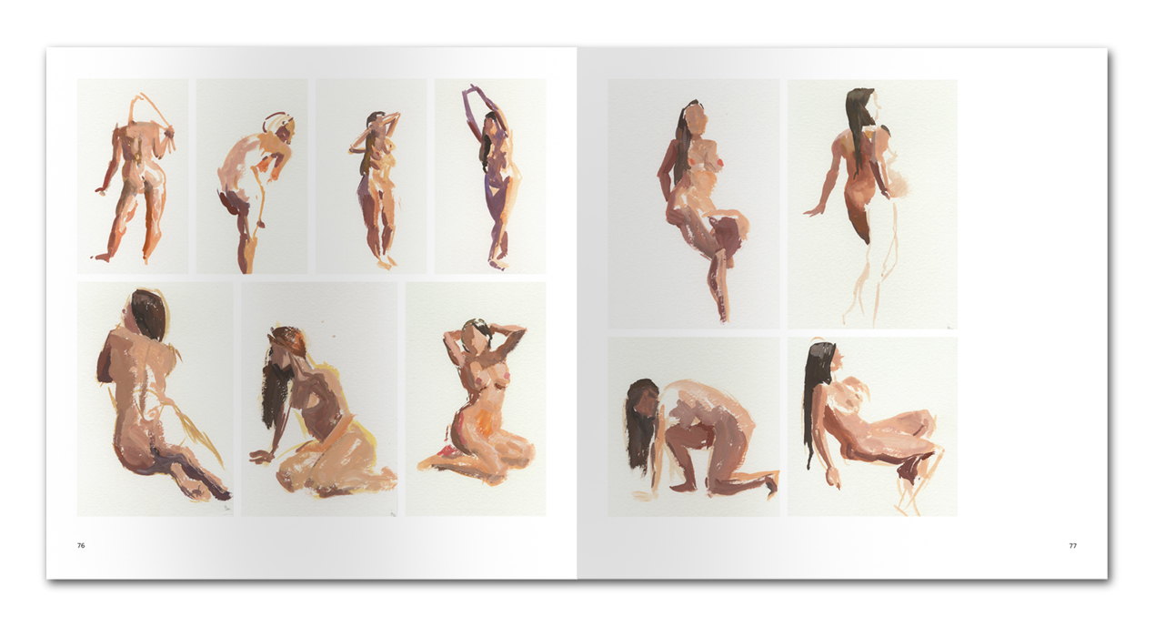 The Figure in Gouache, still 8 of 9