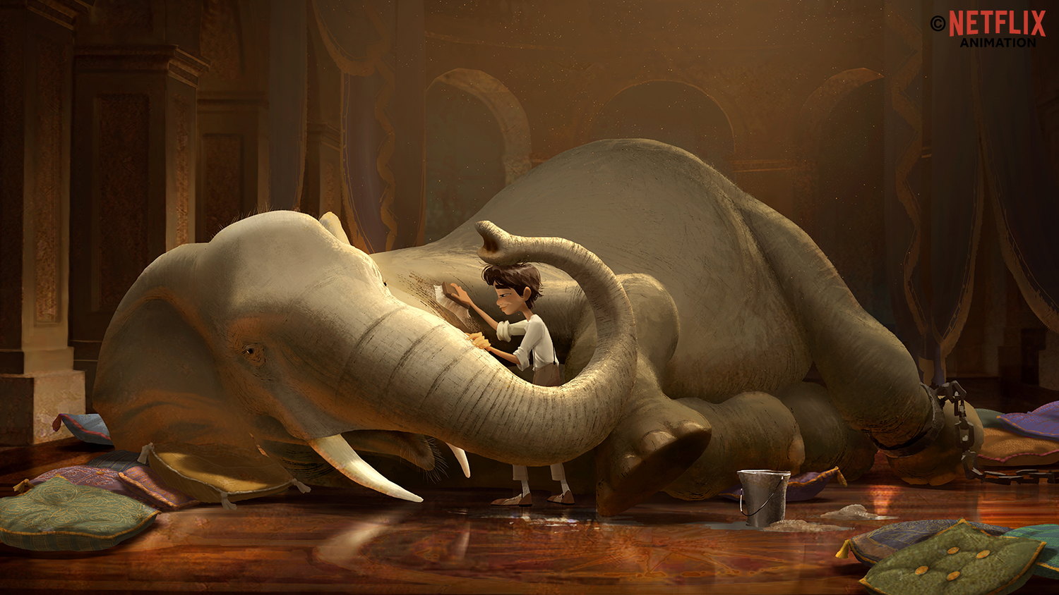 The Magician’s Elephant: boy and the elephant